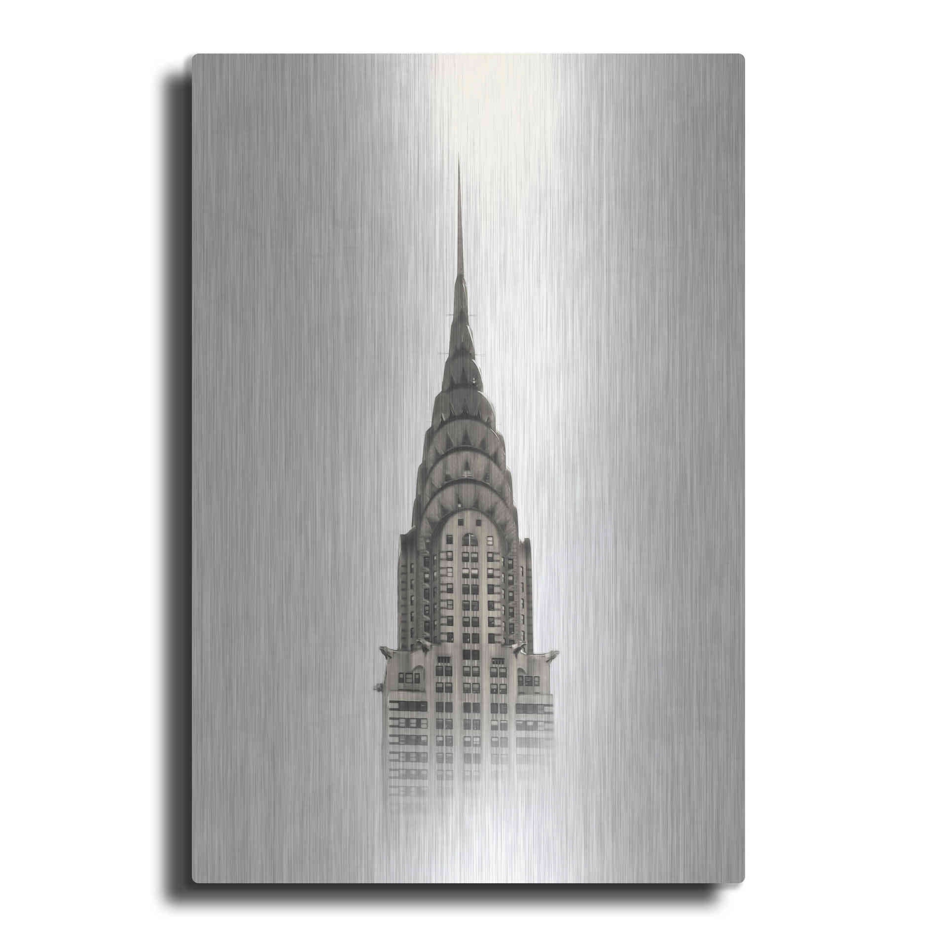 Luxe Metal Art 'Chrysler Building' by Nicklas Gustafsson, Metal Wall Art
