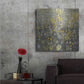 Luxe Metal Art 'Rain Abstract V' by Danhui Nai, Metal Wall Art,36x36