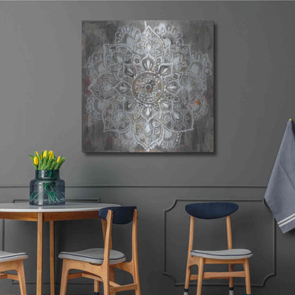 Luxe Metal Art 'Mandala In Neutral II' by Danhui Nai, Metal Wall Art,36x36