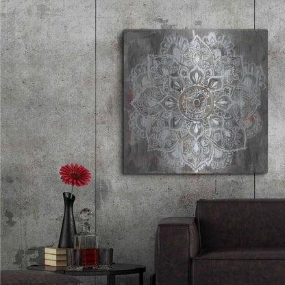 Luxe Metal Art 'Mandala In Neutral II' by Danhui Nai, Metal Wall Art,36x36