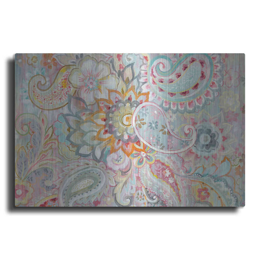 Luxe Metal Art 'Boho Japonais' by Danhui Nai, Metal Wall Art