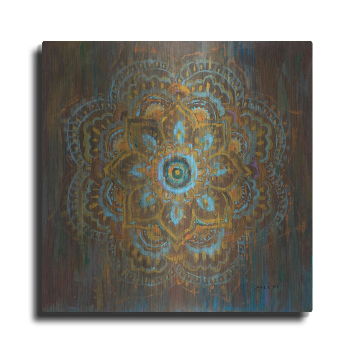 Luxe Metal Art 'Bombay Bohemian' by Danhui Nai, Metal Wall Art