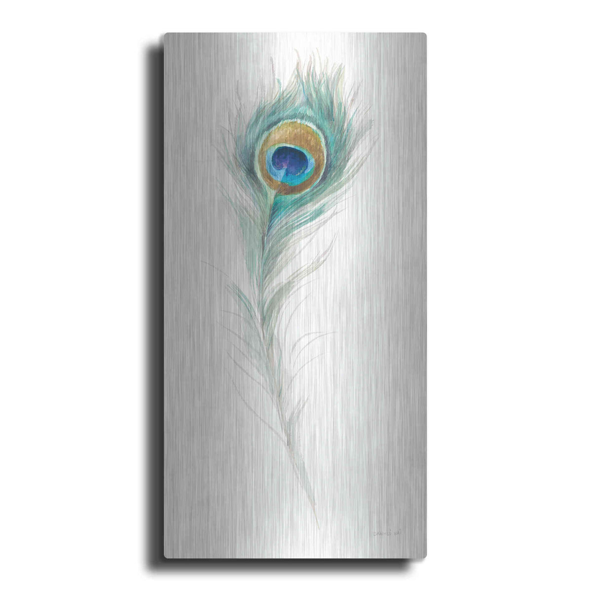 Luxe Metal Art 'Jaipur' by Danhui Nai, Metal Wall Art,2:1 P