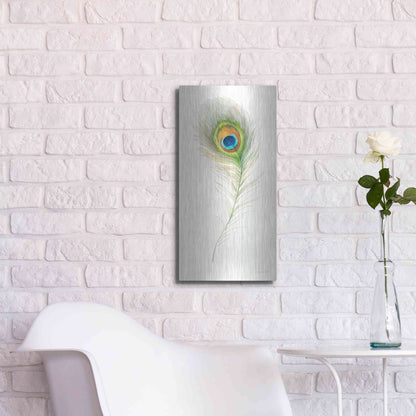 Luxe Metal Art 'Jaipur X' by Danhui Nai, Metal Wall Art,12x24