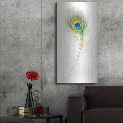 Luxe Metal Art 'Jaipur X' by Danhui Nai, Metal Wall Art,24x48