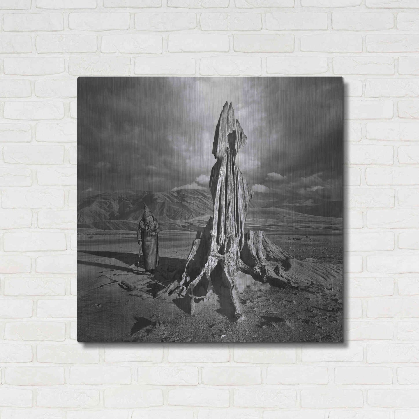 Luxe Metal Art 'Archetype' by Dariusz Klimczak, Metal Wall Art,36x36