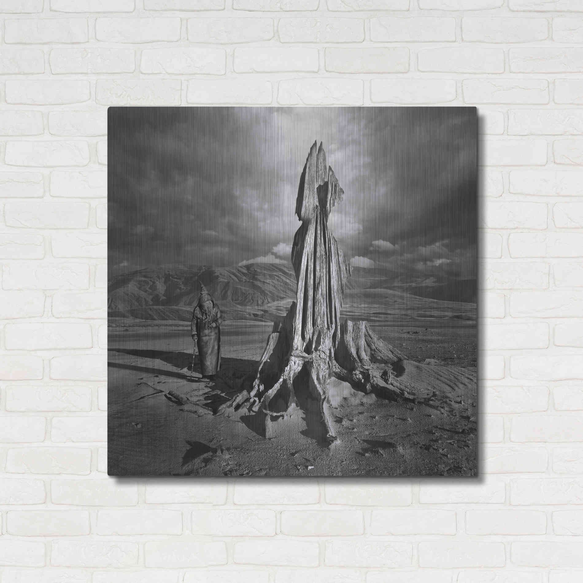 Luxe Metal Art 'Archetype' by Dariusz Klimczak, Metal Wall Art,36x36