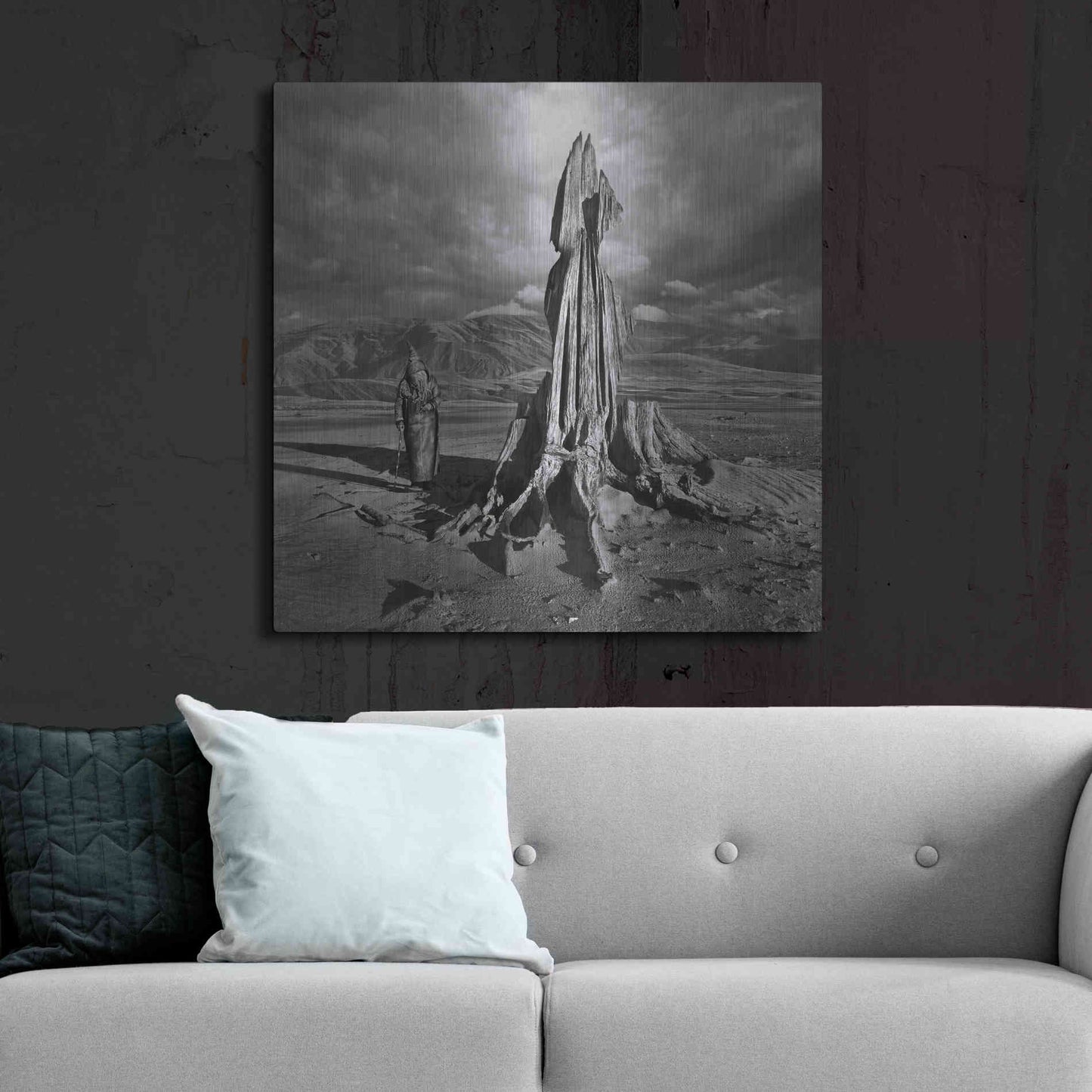 Luxe Metal Art 'Archetype' by Dariusz Klimczak, Metal Wall Art,36x36