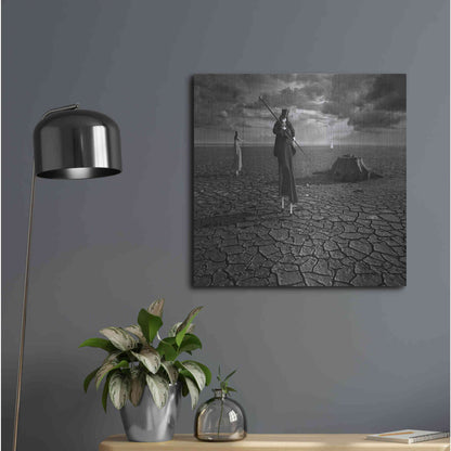 Luxe Metal Art 'Gypsies' by Dariusz Klimczak, Metal Wall Art,24x24