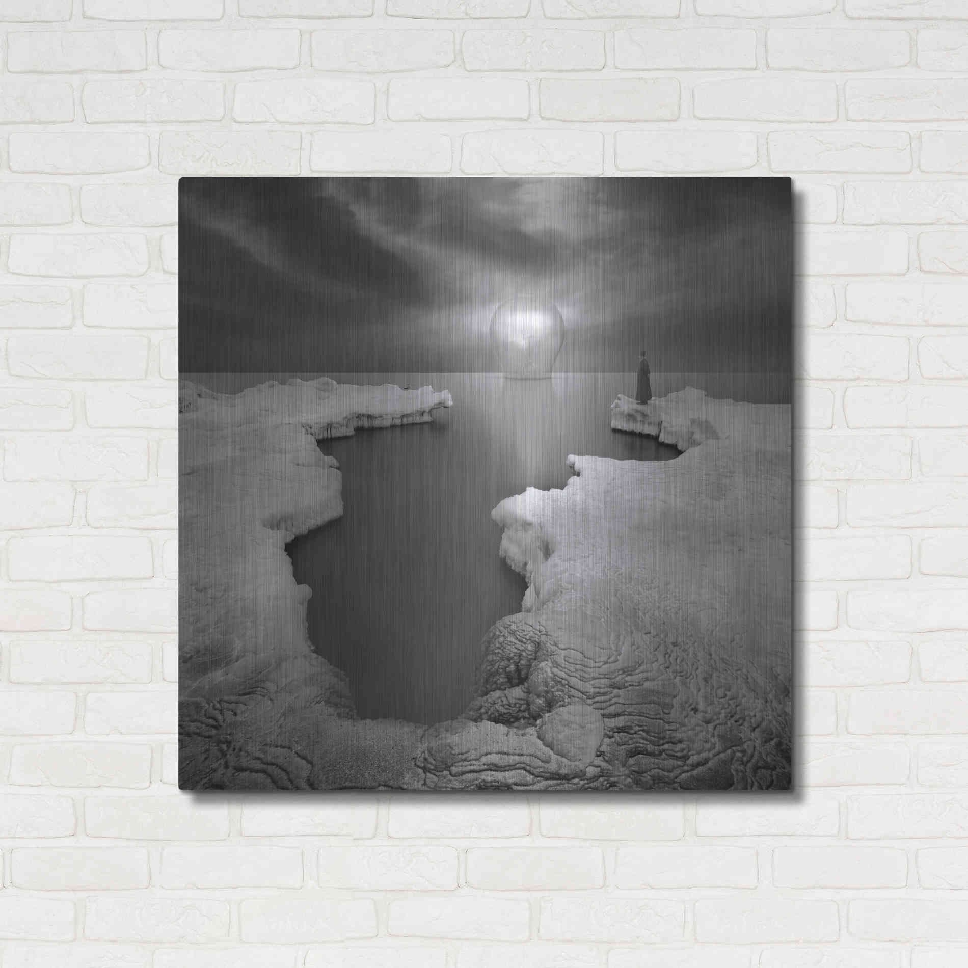 Luxe Metal Art 'Lighthouse' by Dariusz Klimczak, Metal Wall Art,36x36