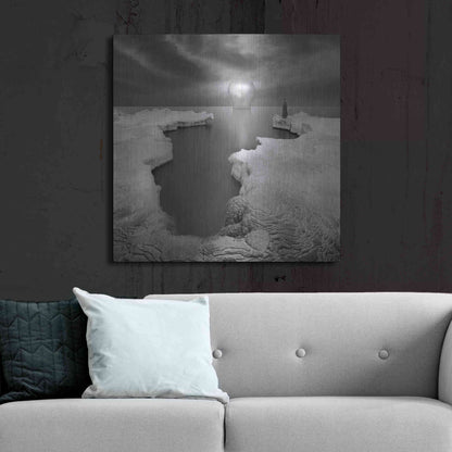 Luxe Metal Art 'Lighthouse' by Dariusz Klimczak, Metal Wall Art,36x36