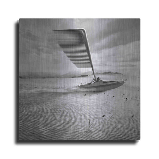 Luxe Metal Art 'Madsailor' by Dariusz Klimczak, Metal Wall Art