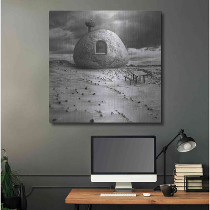 Luxe Metal Art 'Rockhouse' by Dariusz Klimczak, Metal Wall Art,36x36