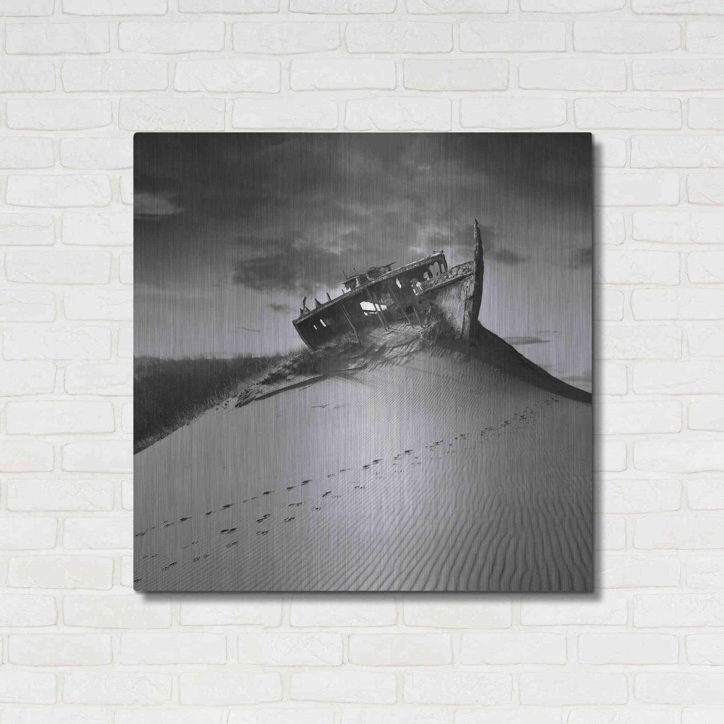 Luxe Metal Art 'Ararat' by Dariusz Klimczak, Metal Wall Art,36x36