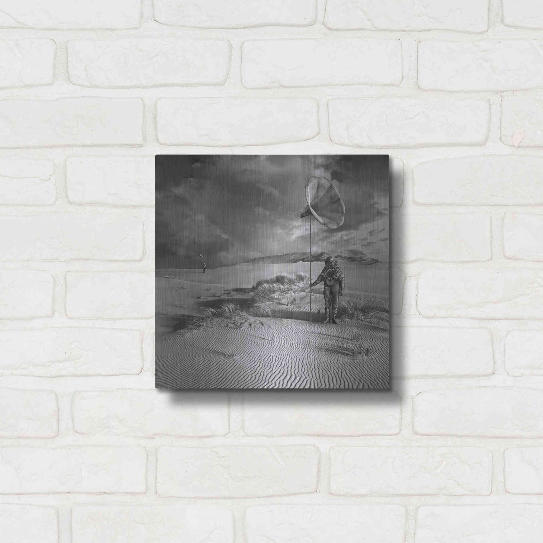 Luxe Metal Art 'Argonauci' by Dariusz Klimczak, Metal Wall Art,12x12
