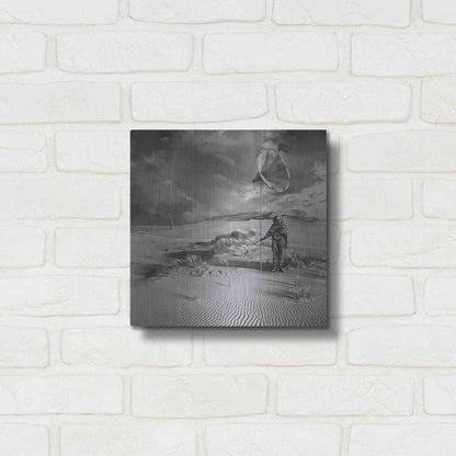 Luxe Metal Art 'Argonauci' by Dariusz Klimczak, Metal Wall Art,12x12