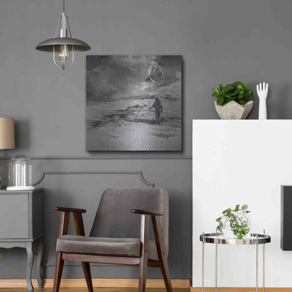 Luxe Metal Art 'Argonauci' by Dariusz Klimczak, Metal Wall Art,24x24
