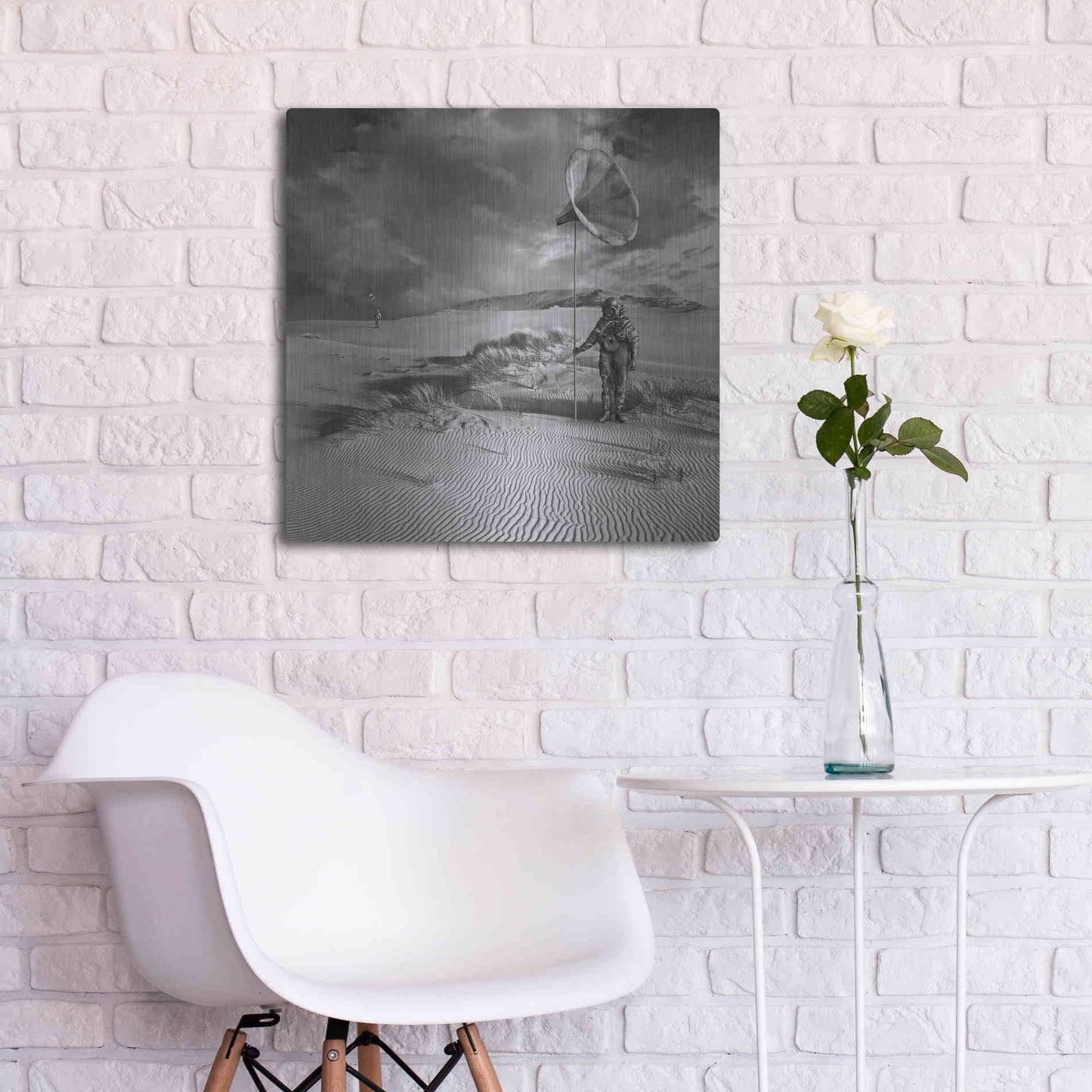 Luxe Metal Art 'Argonauci' by Dariusz Klimczak, Metal Wall Art,24x24