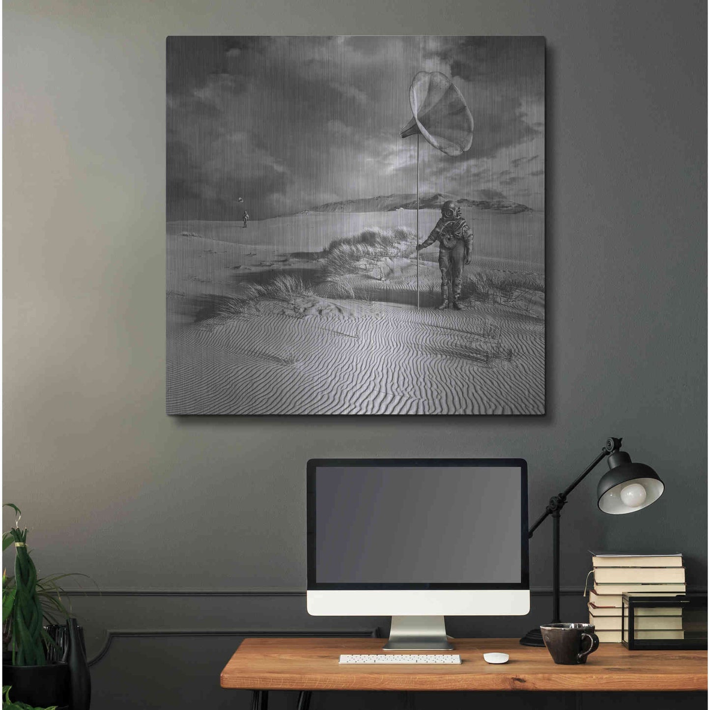 Luxe Metal Art 'Argonauci' by Dariusz Klimczak, Metal Wall Art,36x36