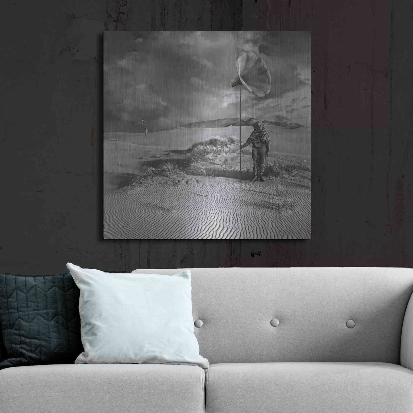 Luxe Metal Art 'Argonauci' by Dariusz Klimczak, Metal Wall Art,36x36