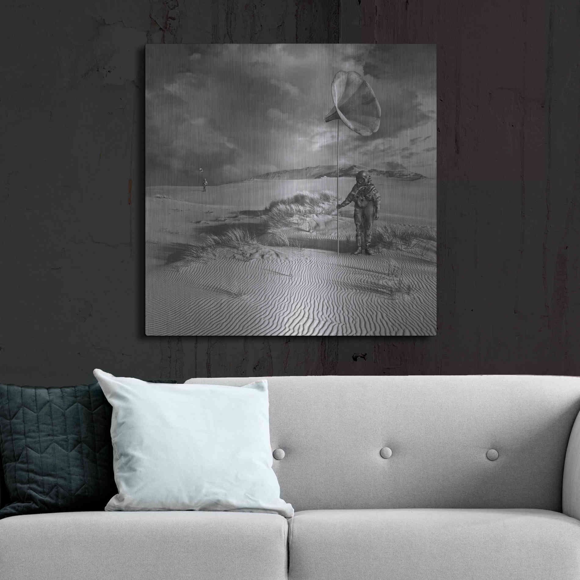 Luxe Metal Art 'Argonauci' by Dariusz Klimczak, Metal Wall Art,36x36