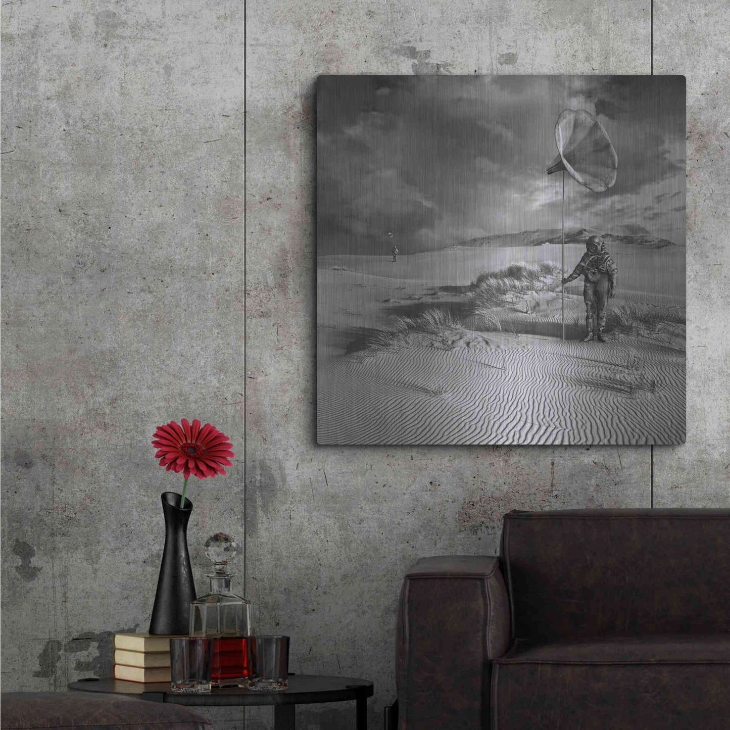 Luxe Metal Art 'Argonauci' by Dariusz Klimczak, Metal Wall Art,36x36