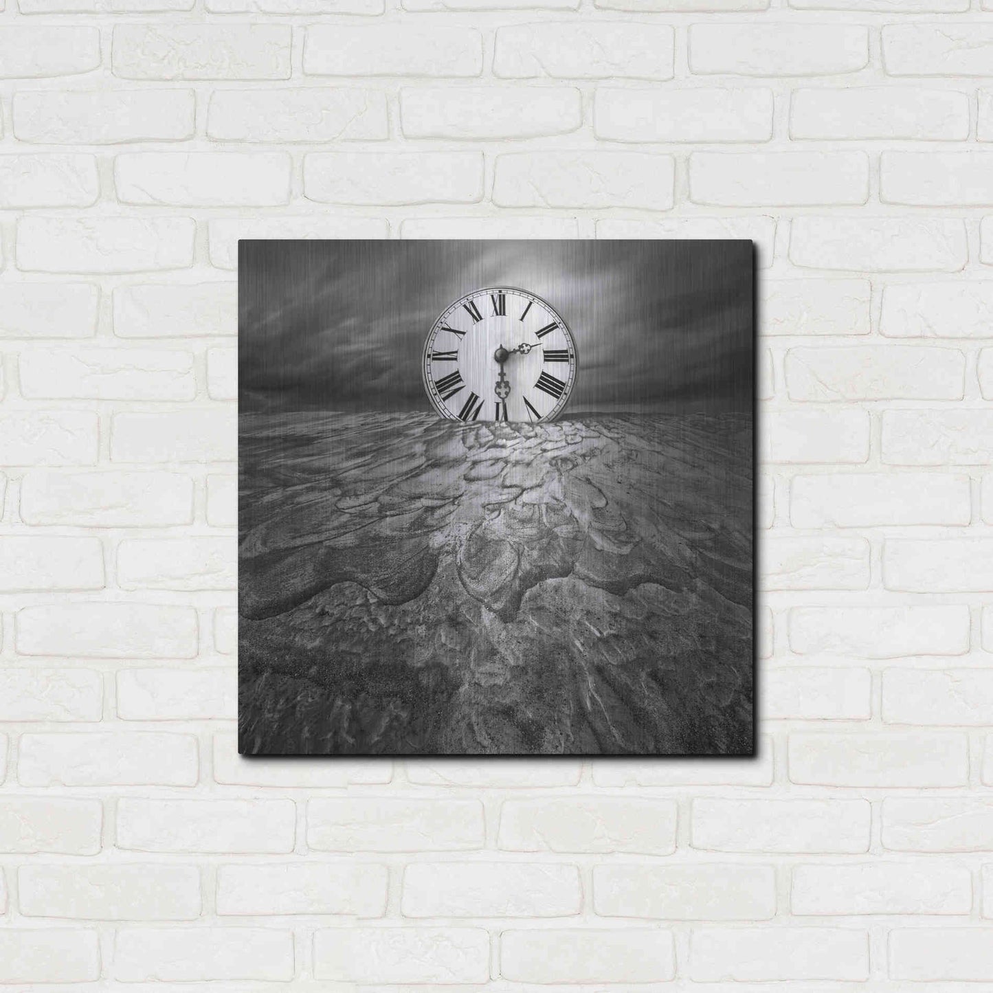 Luxe Metal Art 'Clockwork' by Dariusz Klimczak, Metal Wall Art,24x24