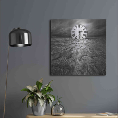 Luxe Metal Art 'Clockwork' by Dariusz Klimczak, Metal Wall Art,24x24