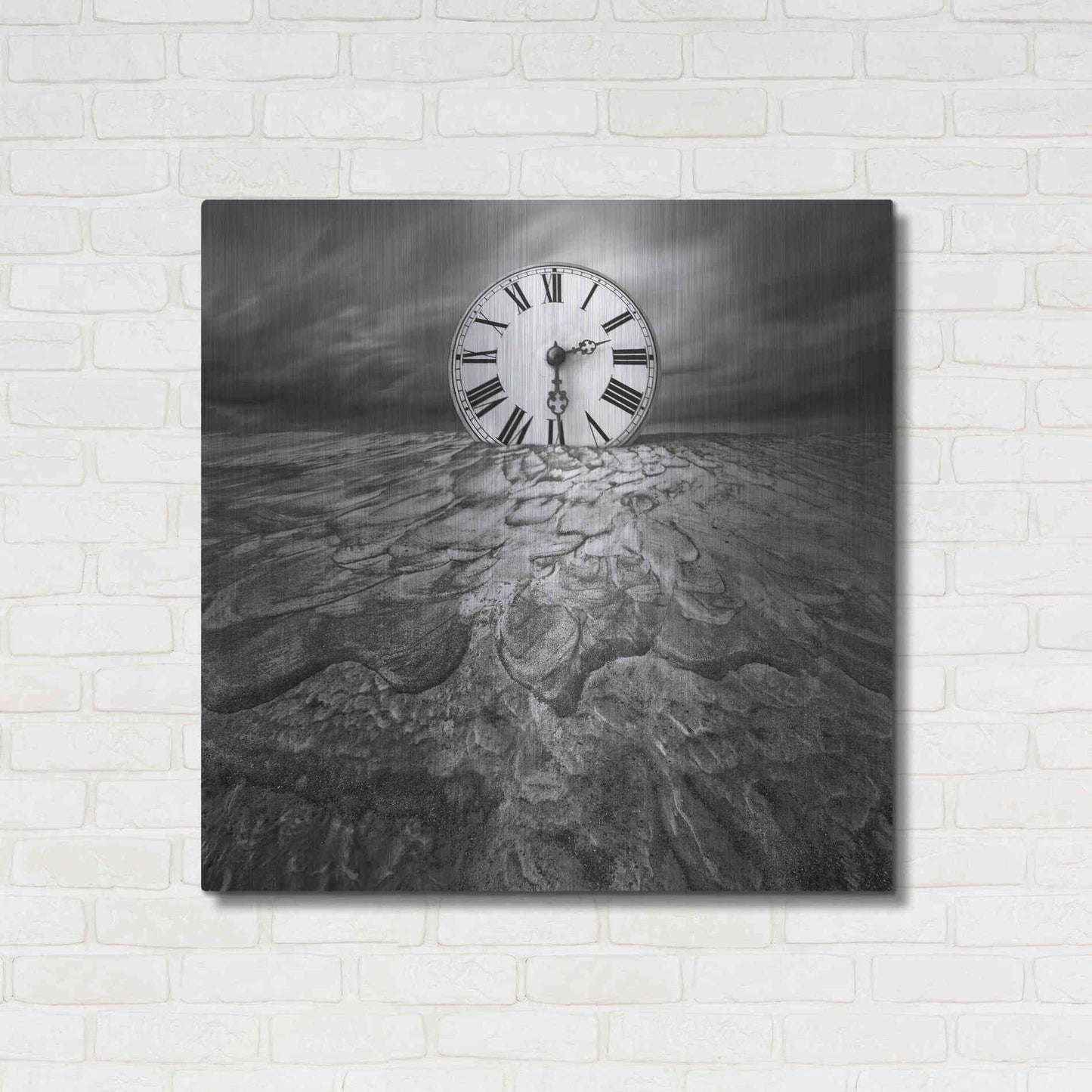 Luxe Metal Art 'Clockwork' by Dariusz Klimczak, Metal Wall Art,36x36