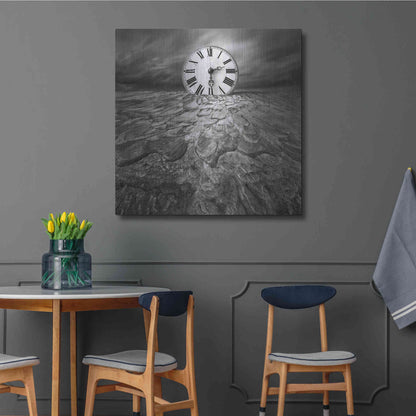 Luxe Metal Art 'Clockwork' by Dariusz Klimczak, Metal Wall Art,36x36