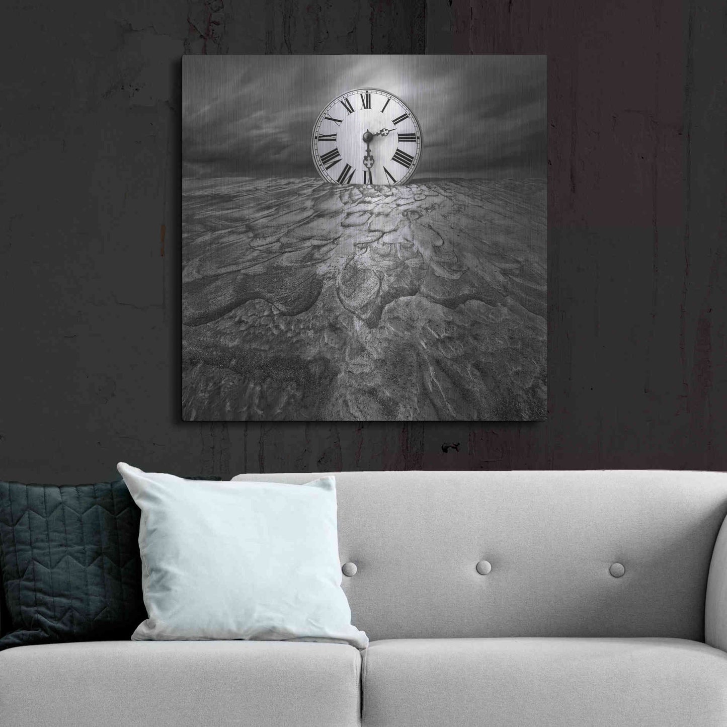 Luxe Metal Art 'Clockwork' by Dariusz Klimczak, Metal Wall Art,36x36