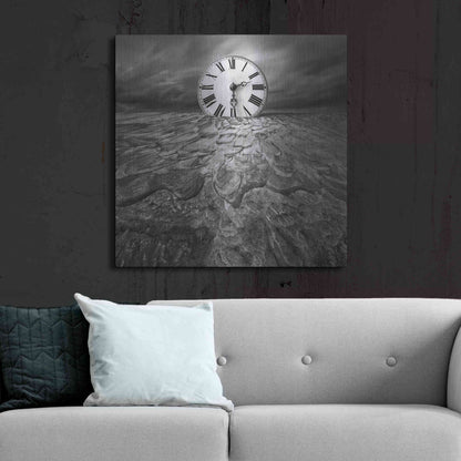 Luxe Metal Art 'Clockwork' by Dariusz Klimczak, Metal Wall Art,36x36