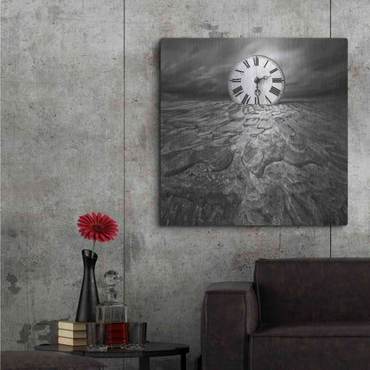 Luxe Metal Art 'Clockwork' by Dariusz Klimczak, Metal Wall Art,36x36