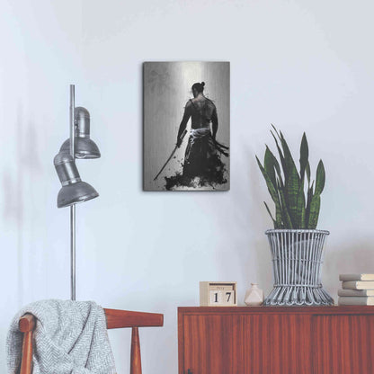 Luxe Metal Art 'Ronin' by Nicklas Gustafsson, Metal Wall Art,16x24