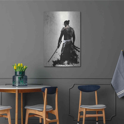 Luxe Metal Art 'Ronin' by Nicklas Gustafsson, Metal Wall Art,24x36