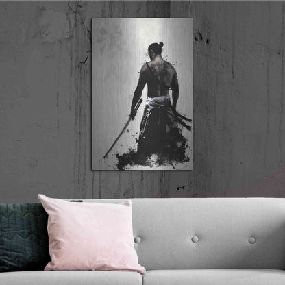Luxe Metal Art 'Ronin' by Nicklas Gustafsson, Metal Wall Art,24x36