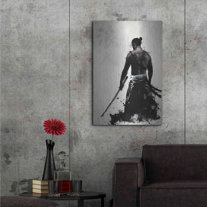 Luxe Metal Art 'Ronin' by Nicklas Gustafsson, Metal Wall Art,24x36