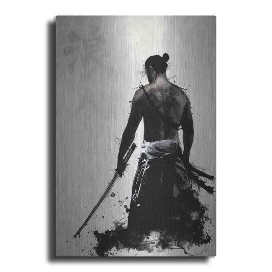 Luxe Metal Art 'Ronin' by Nicklas Gustafsson, Metal Wall Art