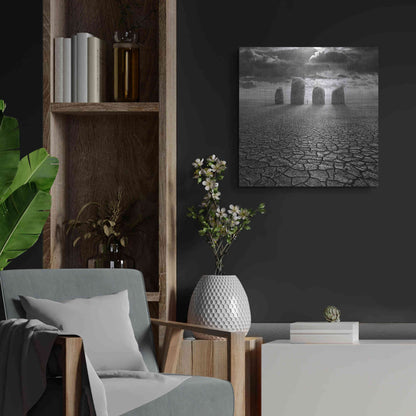 Luxe Metal Art 'Guardian' by Dariusz Klimczak, Metal Wall Art,24x24