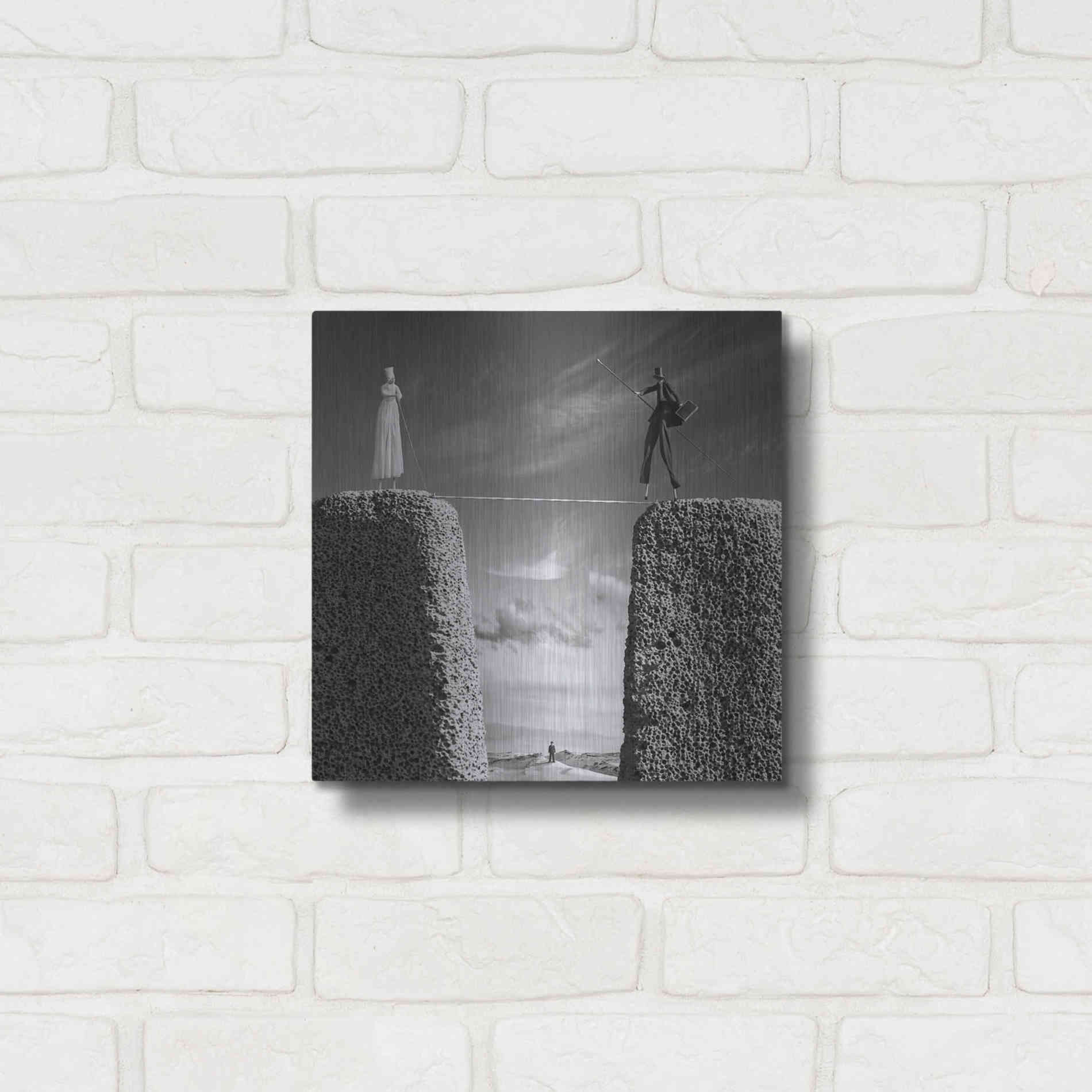 Luxe Metal Art 'Journey2' by Dariusz Klimczak, Metal Wall Art,12x12