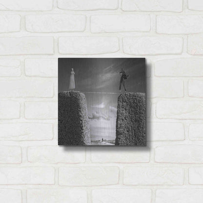 Luxe Metal Art 'Journey2' by Dariusz Klimczak, Metal Wall Art,12x12