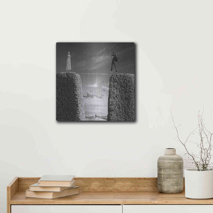 Luxe Metal Art 'Journey2' by Dariusz Klimczak, Metal Wall Art,12x12