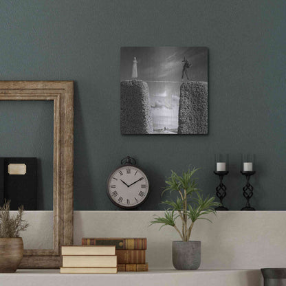 Luxe Metal Art 'Journey2' by Dariusz Klimczak, Metal Wall Art,12x12