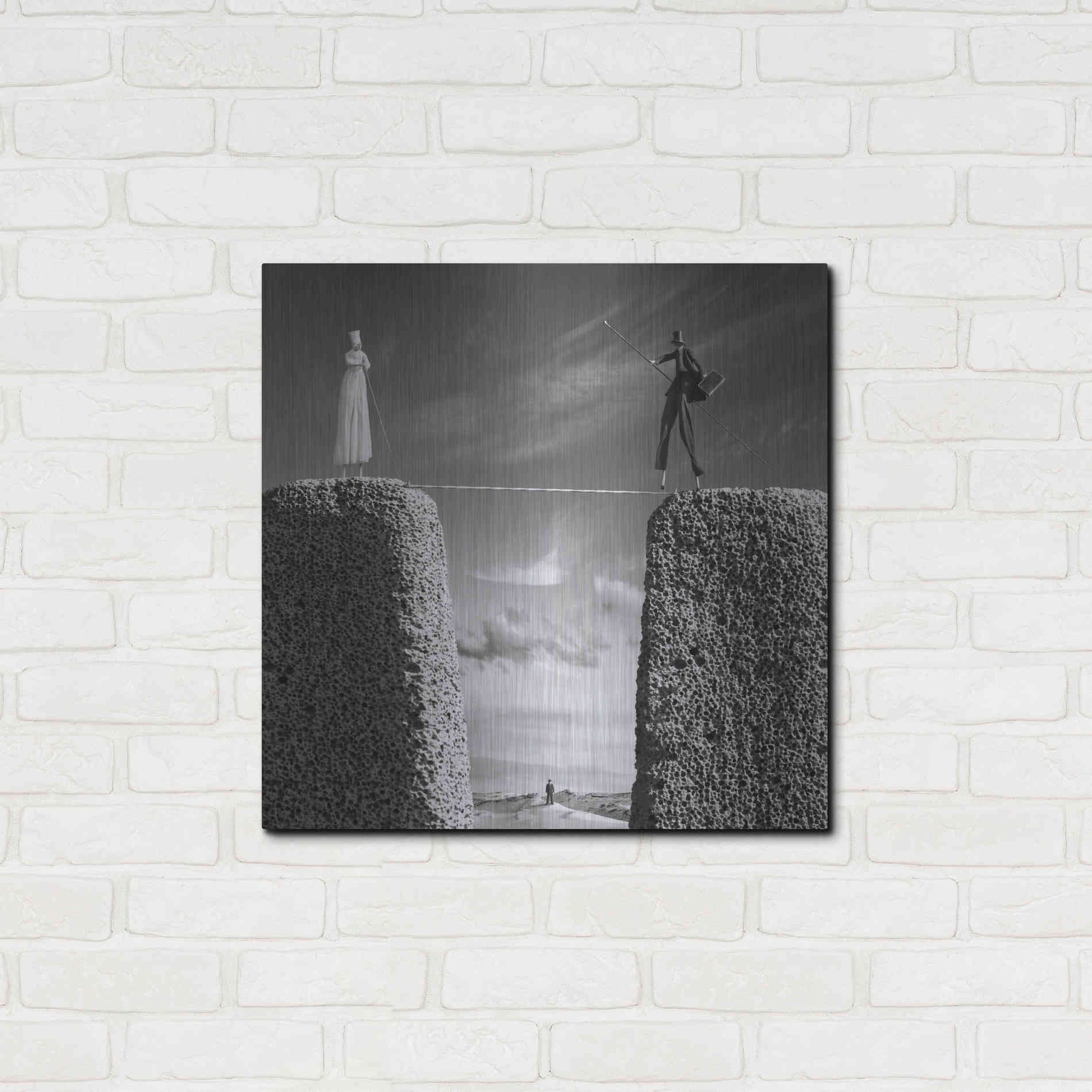Luxe Metal Art 'Journey2' by Dariusz Klimczak, Metal Wall Art,24x24