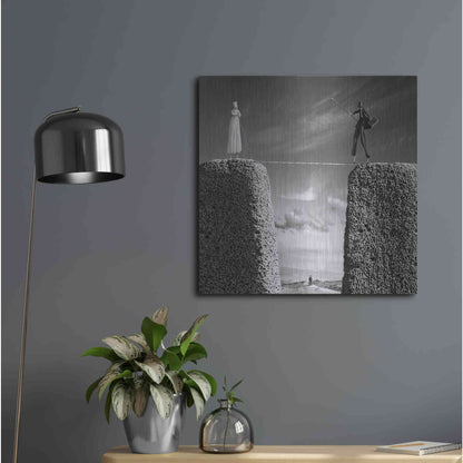 Luxe Metal Art 'Journey2' by Dariusz Klimczak, Metal Wall Art,24x24