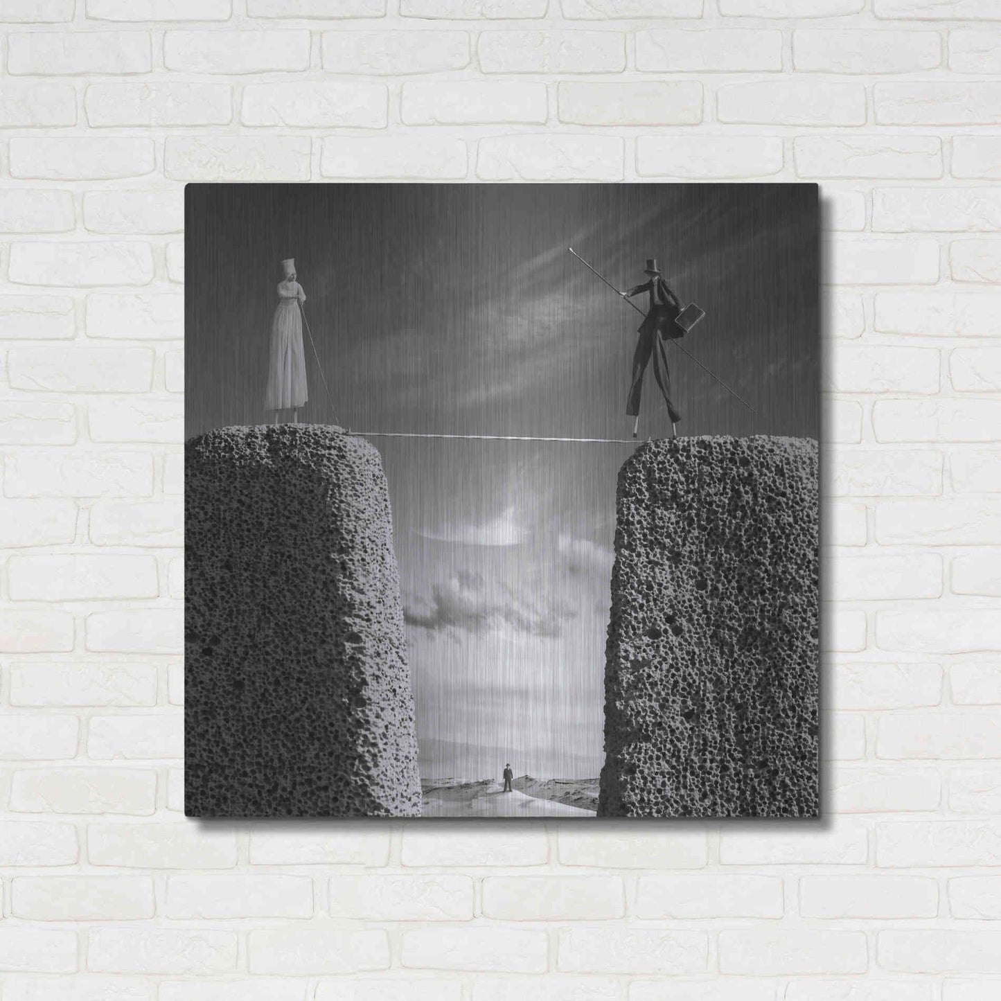 Luxe Metal Art 'Journey2' by Dariusz Klimczak, Metal Wall Art,36x36
