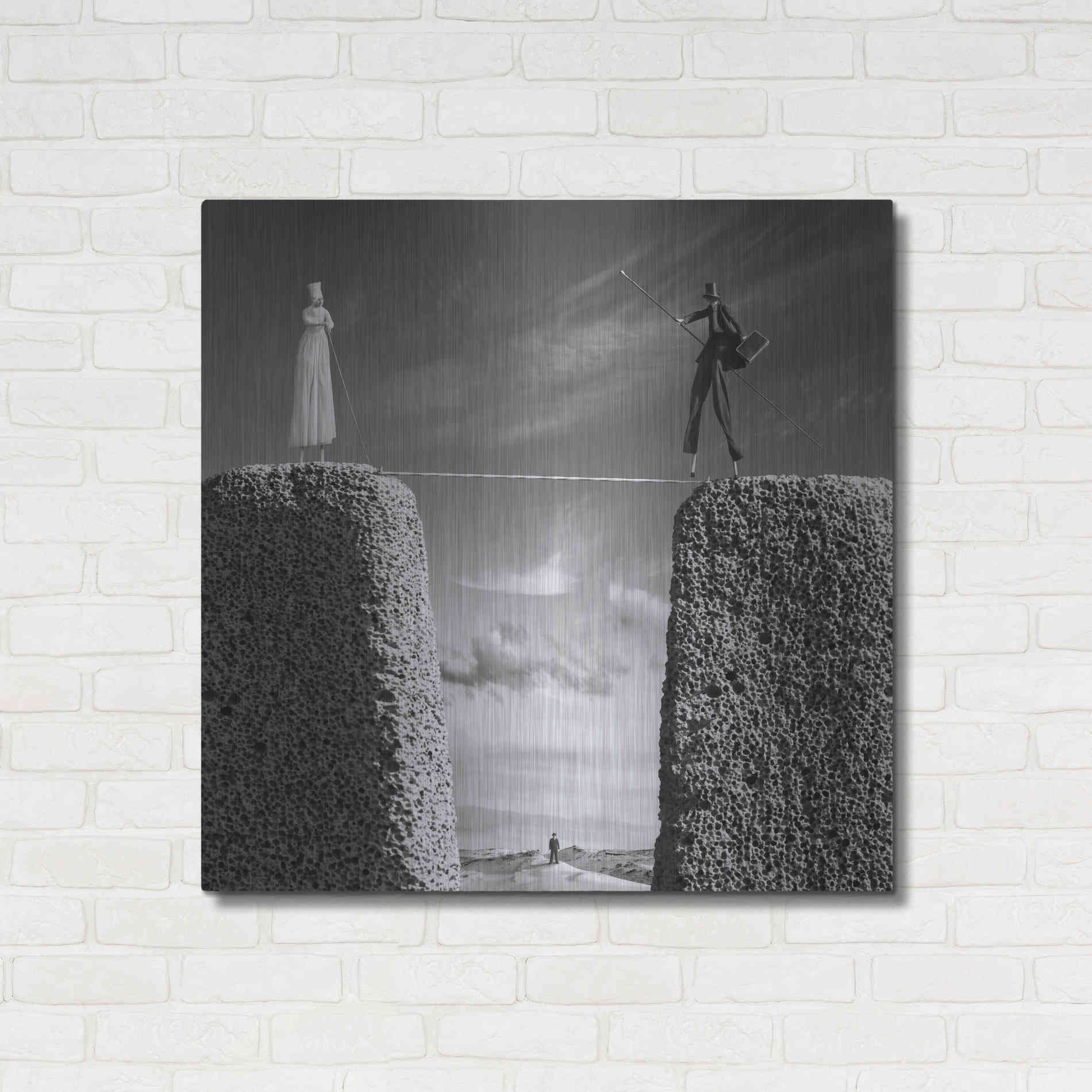 Luxe Metal Art 'Journey2' by Dariusz Klimczak, Metal Wall Art,36x36