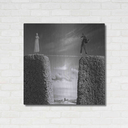 Luxe Metal Art 'Journey2' by Dariusz Klimczak, Metal Wall Art,36x36