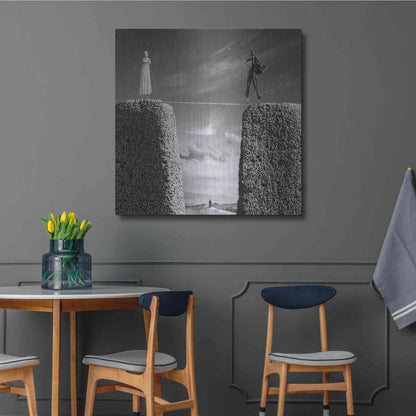 Luxe Metal Art 'Journey2' by Dariusz Klimczak, Metal Wall Art,36x36