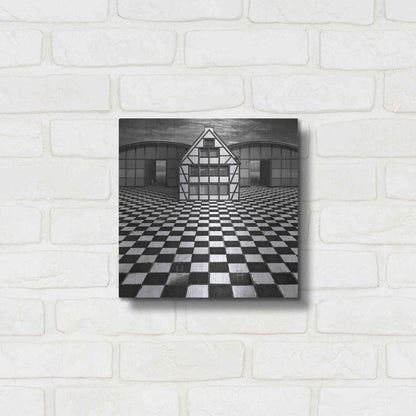 Luxe Metal Art 'Kwadrart' by Dariusz Klimczak, Metal Wall Art,12x12